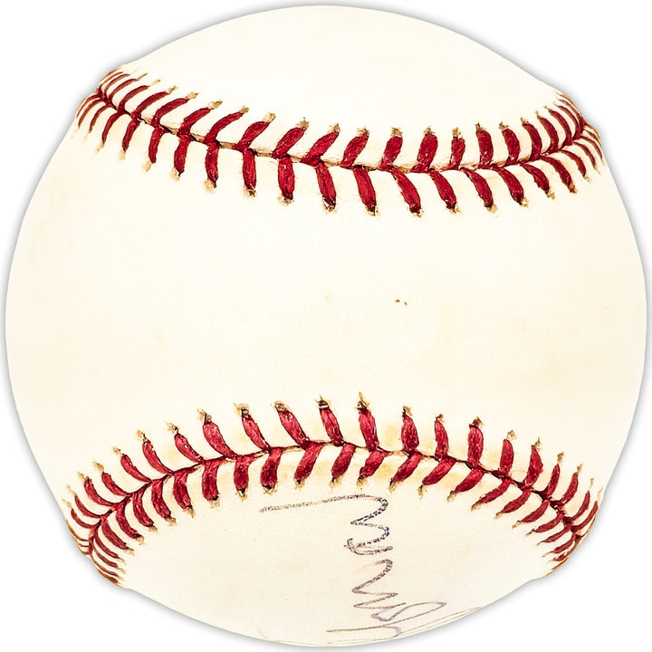 Ray Hoffman Signed Official MLB Baseball Washington Senators Beckett QR #BM25408