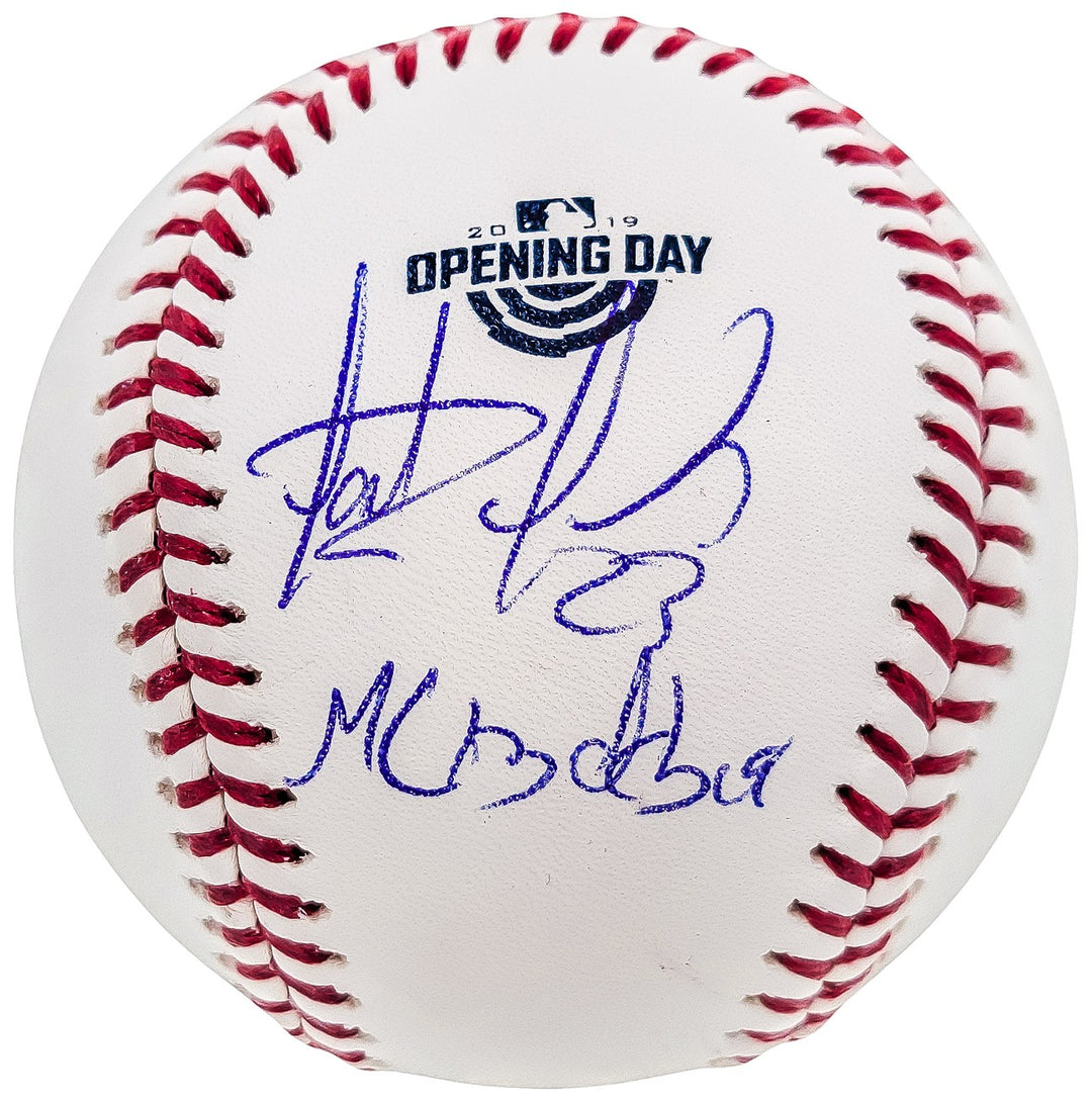 Fernando Tatis Jr Auto MLB 2019 Opening Day Logo Baseball MLB Debut JSA