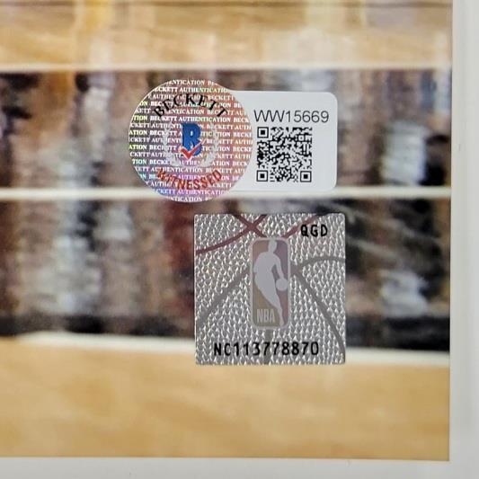 Robert Horry signed Lakers vs Spurs 16x20 photo autograph ~ Beckett BAS Witness