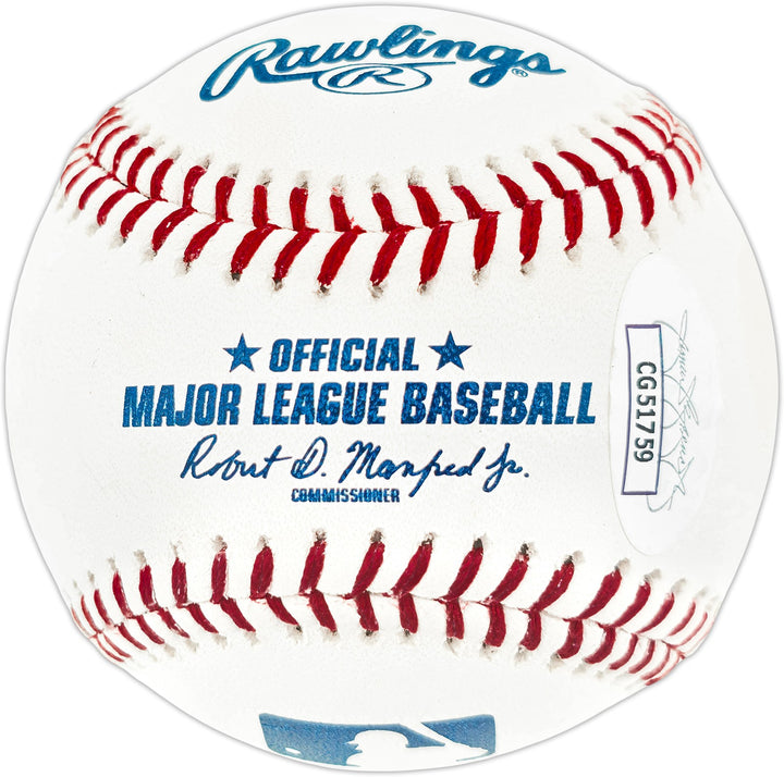 Doc Gooden Darryl Strawberry Signed MLB Baseball 86 Champs JSA