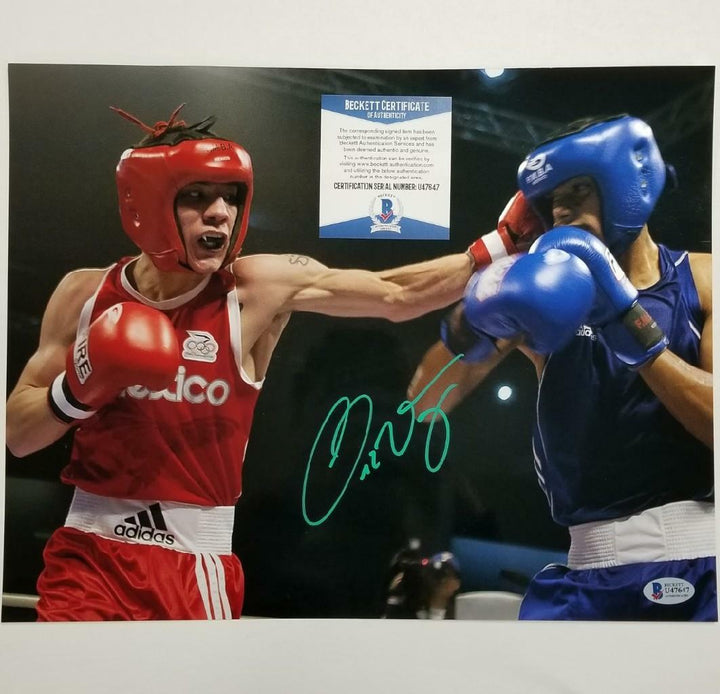 Joseph Diaz Jr. signed 11x14 Photo Boxing Autograph ~ Beckett BAS COA