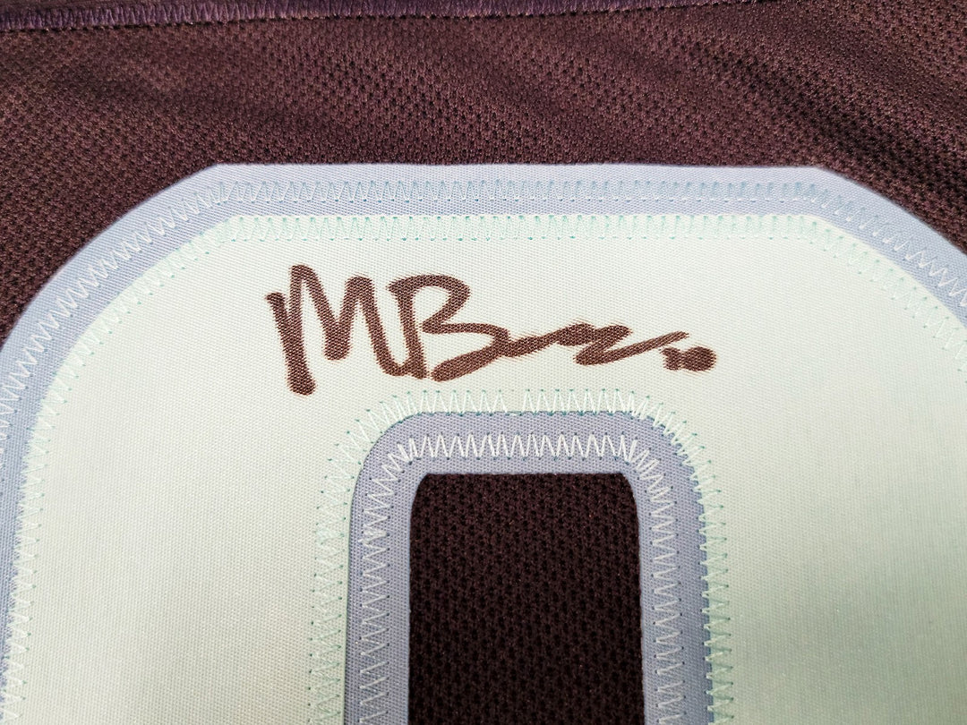 Kraken Matty Beniers Auto Blue Adidas Jersey Inaugural 1st Draft Pick Fanatics