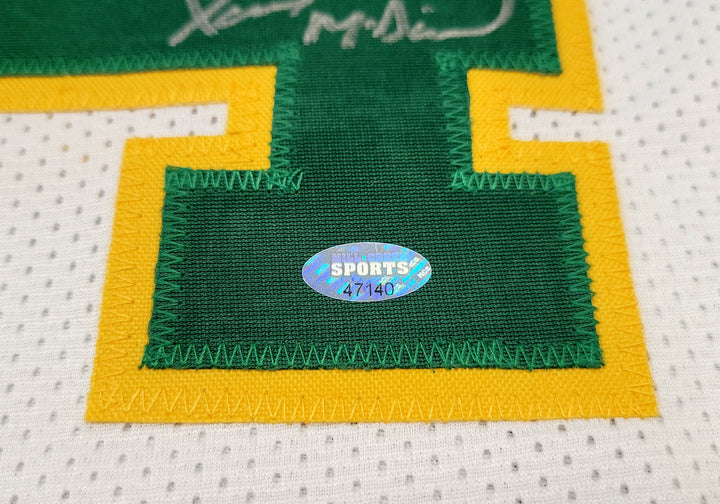 Seattle Supersonics Xavier McDaniel Autographed Signed White Jersey MCS Holo