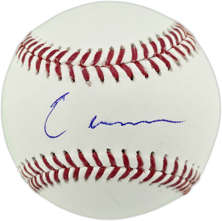 Elly De La Cruz Signed MLB Baseball Reds (Smudged) Beckett Witness #1W820225