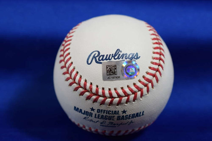 Brett Gardner MLB Authentic COA Autograph Major League OML Signed Baseball 1