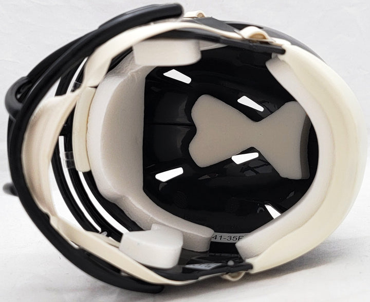 David Ojabo Autographed Signed Baltimore Ravens Black Speed Mini Helmet Beckett