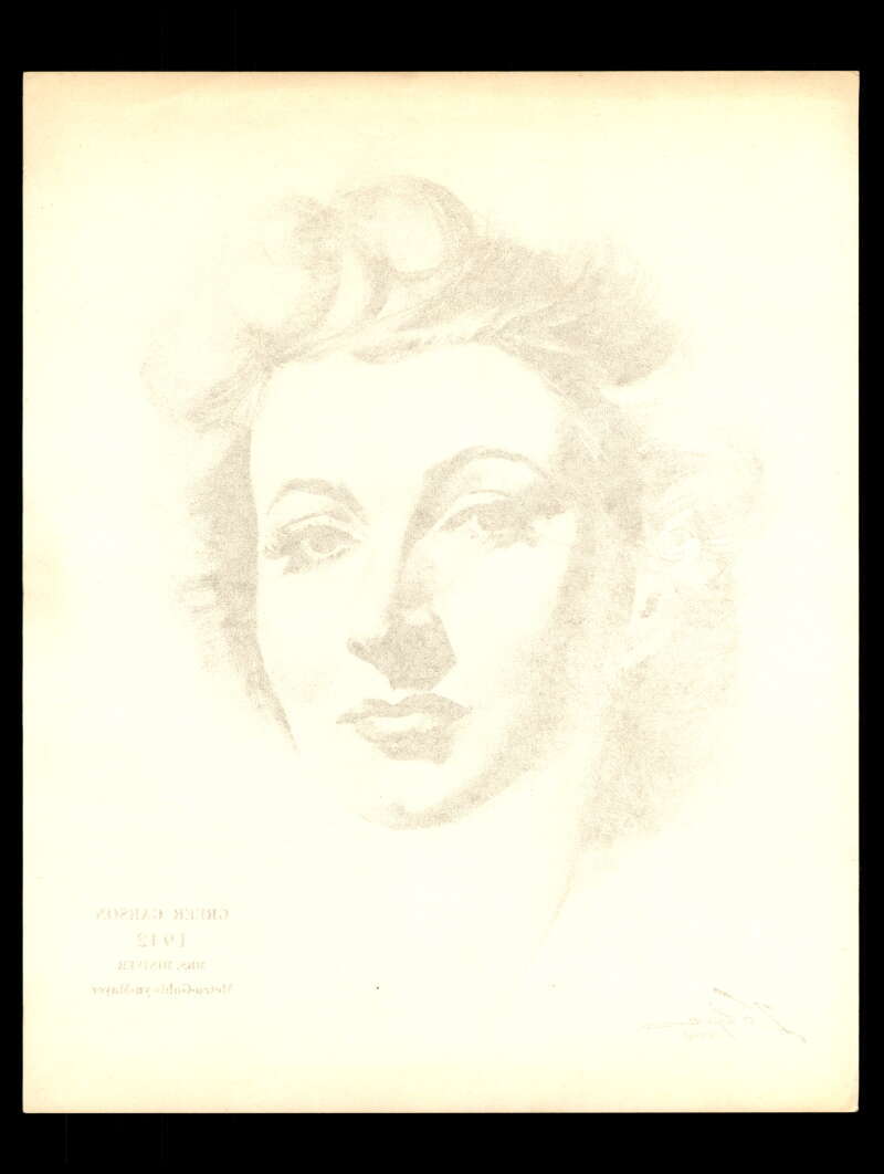 Greer Garson JSA Coa Signed 8x10 Volpe Litho Photo Autograph