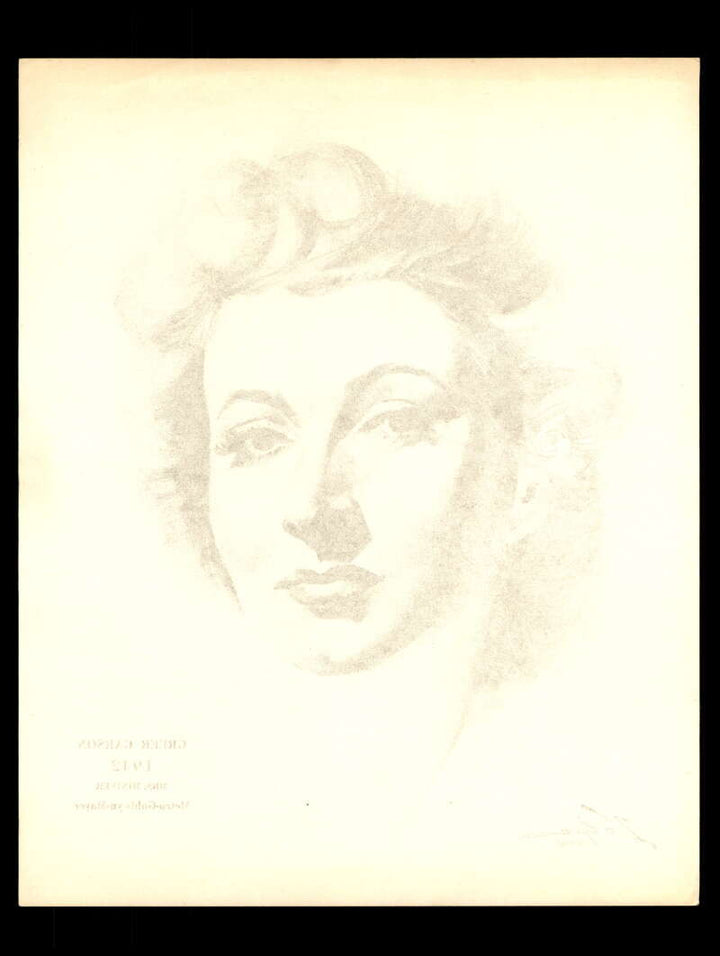 Greer Garson JSA Coa Signed 8x10 Volpe Litho Photo Autograph