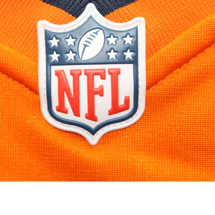 Bo Nix Autographed Denver Broncos Orange Nike Sz XL Jersey Beckett Witness 56426