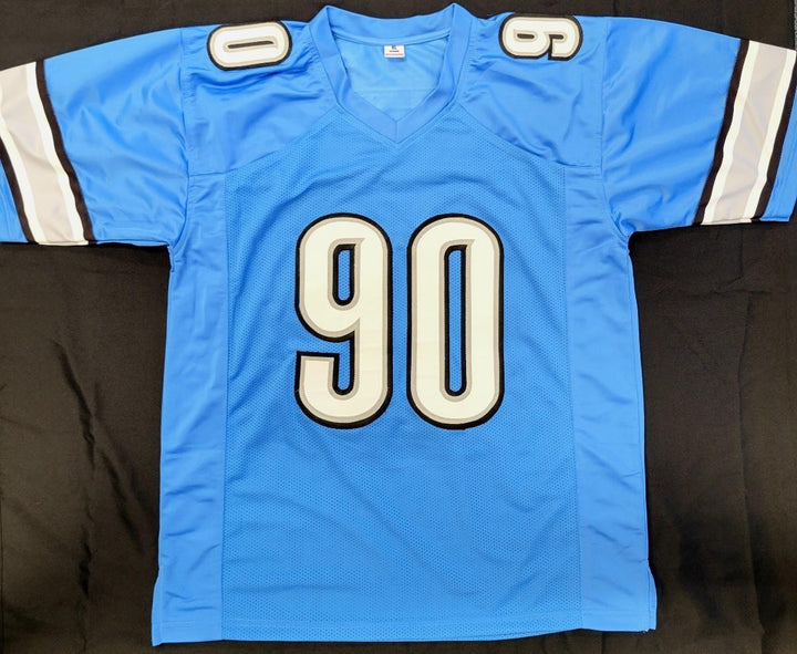 Ndamukong Suh signed "2010 Def ROY" Detroit Lions Jersey autograph BAS Beckett