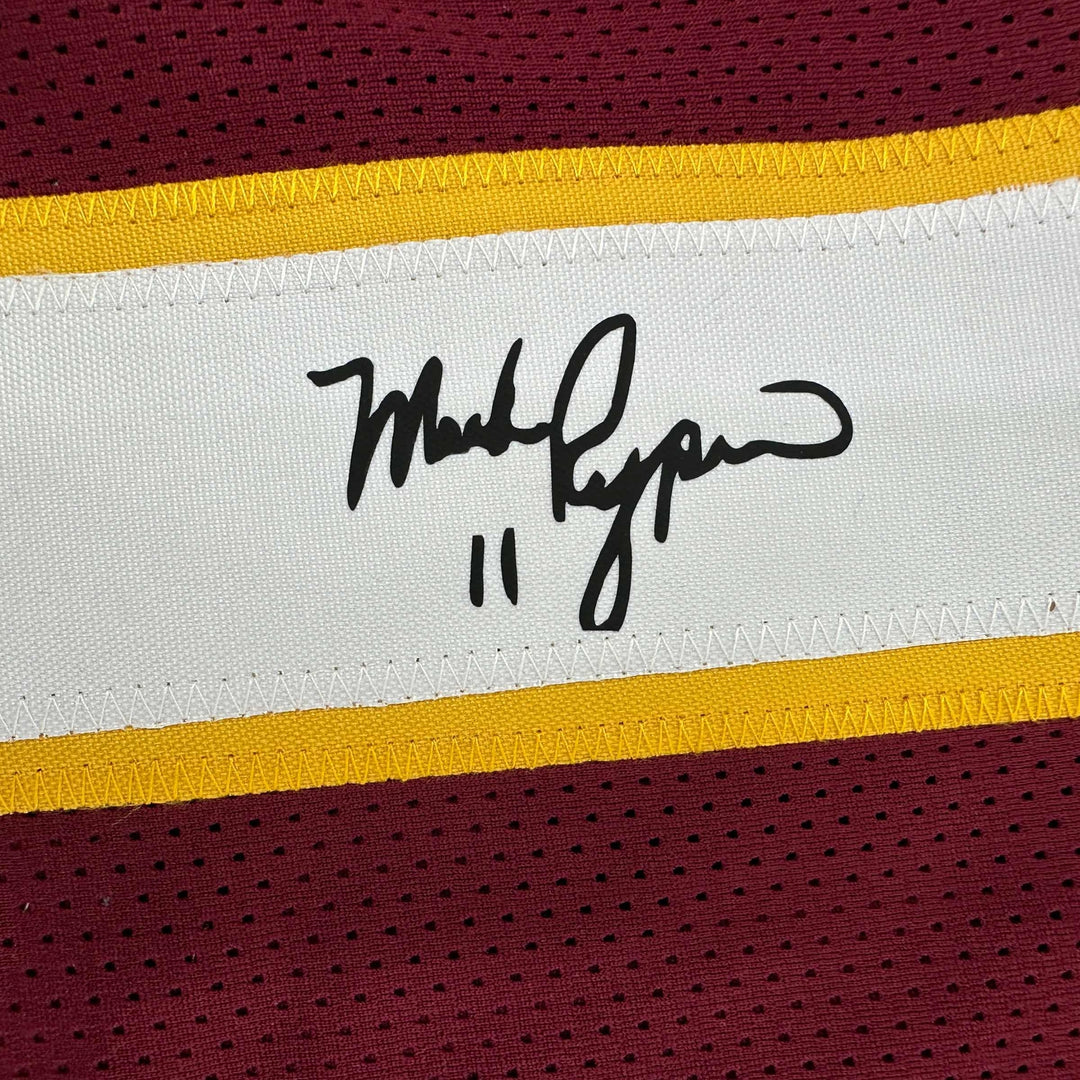 Facsimile Autographed Mark Rypien Washington Red Reprint Jersey Size Men's XL