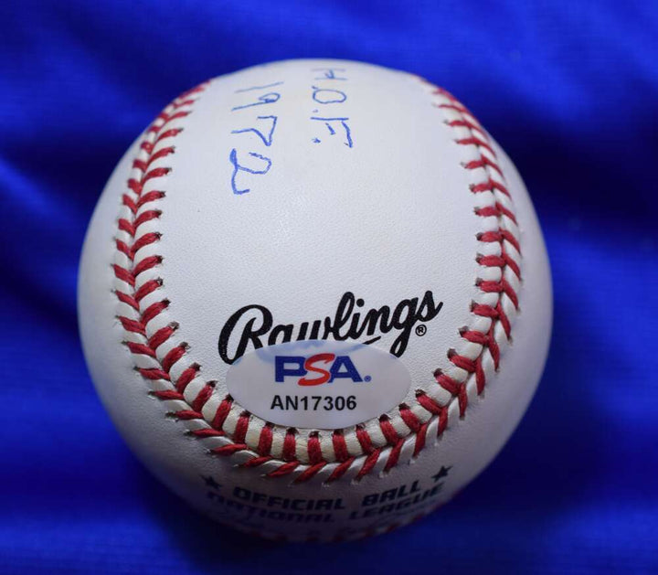 Buck Leonard PSA DNA Autograph National League Signed Baseball HOF 1972