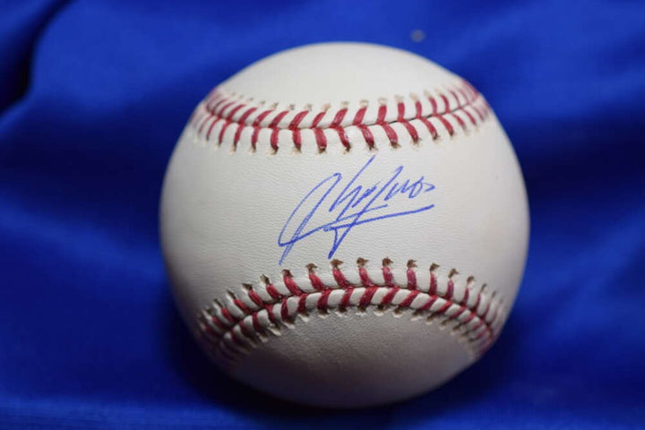 Aroldis Chapman MLB Authentic COA Autograph Major League OML Signed Baseball