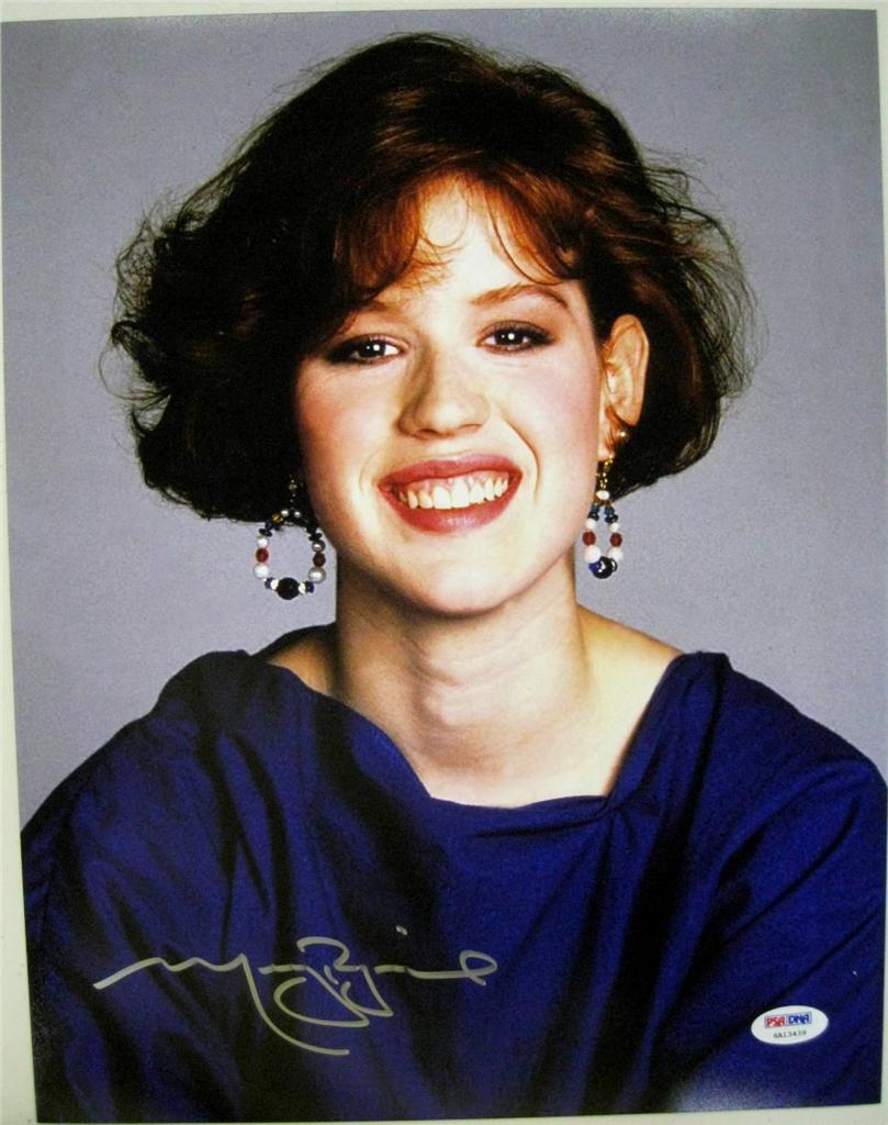 MOLLY RINGWALD Signed 11x14 The Breakfast Club Photo PSA ITP COA Autograph (E)