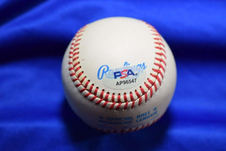 Ed Lopat PSA DNA Autograph American League OAL Signed Baseball Yankees