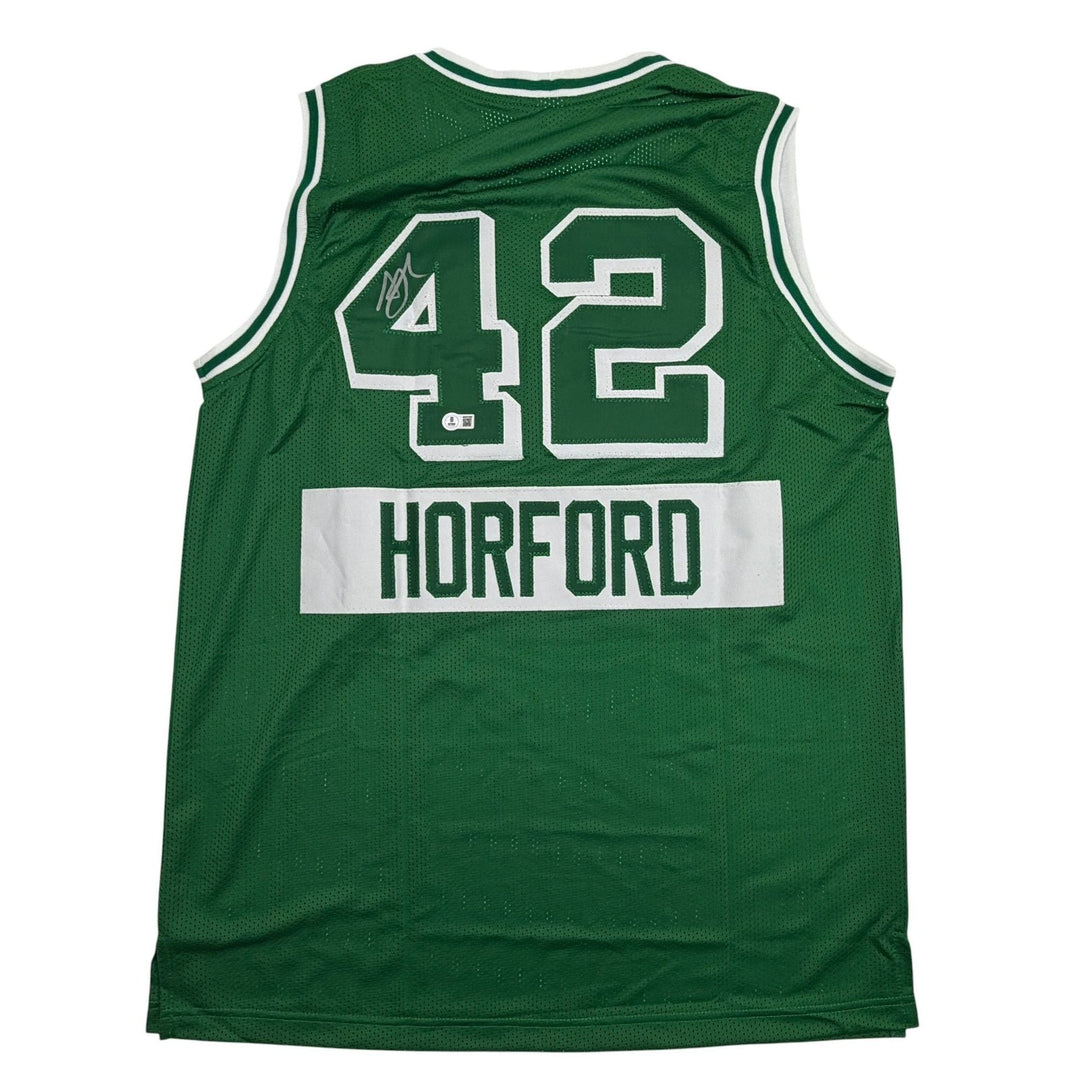 Autographed/Signed Al Horford Boston Green City Edition Jersey Beckett BAS COA