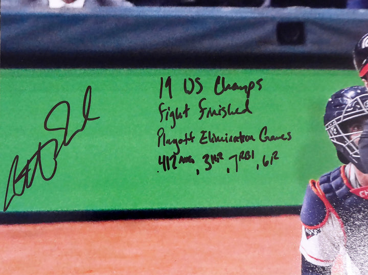 Anthony Rendon Signed 16x20 Photo Washington Nationals Stats #/19 MLB Holo