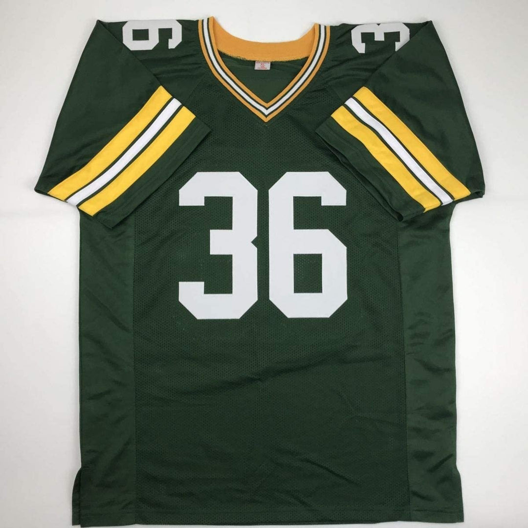 Autographed/Signed NICK COLLINS Green Bay Green Jersey PSA/DNA COA Auto
