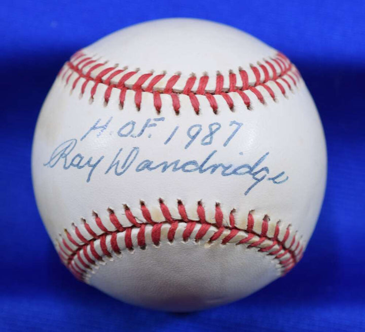 Ray Dandridge PSA DNA Autographed National League Signed Baseball HOF 1987