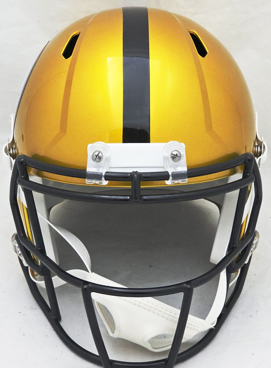 Pittsburgh Steelers Unsigned Flash Gold Full Size Replica Speed Helmet