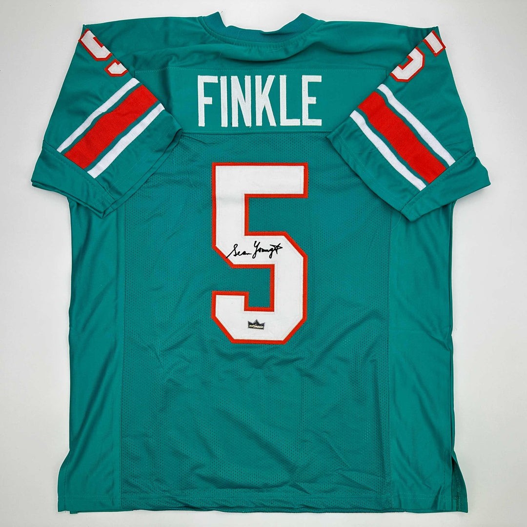 Facsimile Autographed Sean Young Ray Finkle Ace Ventura Reprint Jersey Men's XL