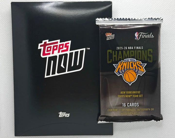 KNICKS NBA CHAMPIONS TOPPS NOW 16 CARD TEAM SET 15 BASE + PARALLEL SP AUTO RELIC