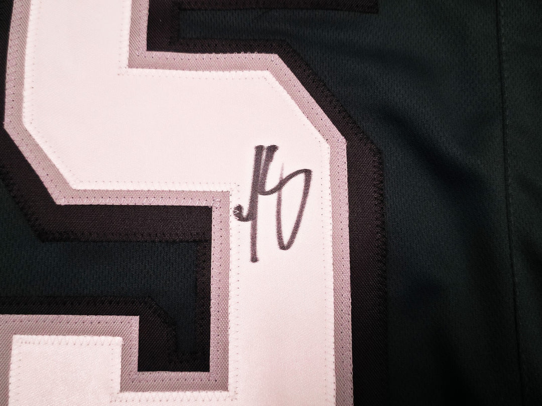 Philadelphia Eagles LeSean McCoy Signed Green Jersey Beckett BAS Witness