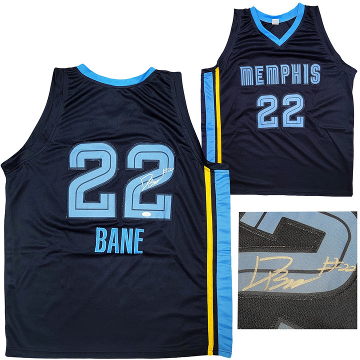 Memphis Grizzlies Desmond Bane Autographed Signed Blue Jersey JSA