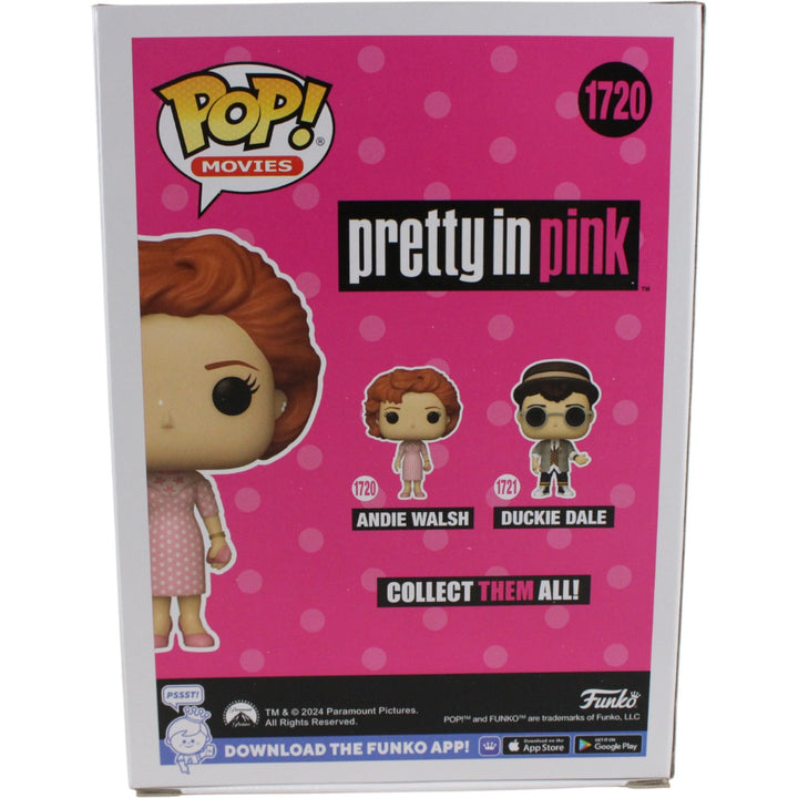 Molly Ringwald Autographed Pretty in Pink Funko Pop! #1720 Andie Beckett 53793