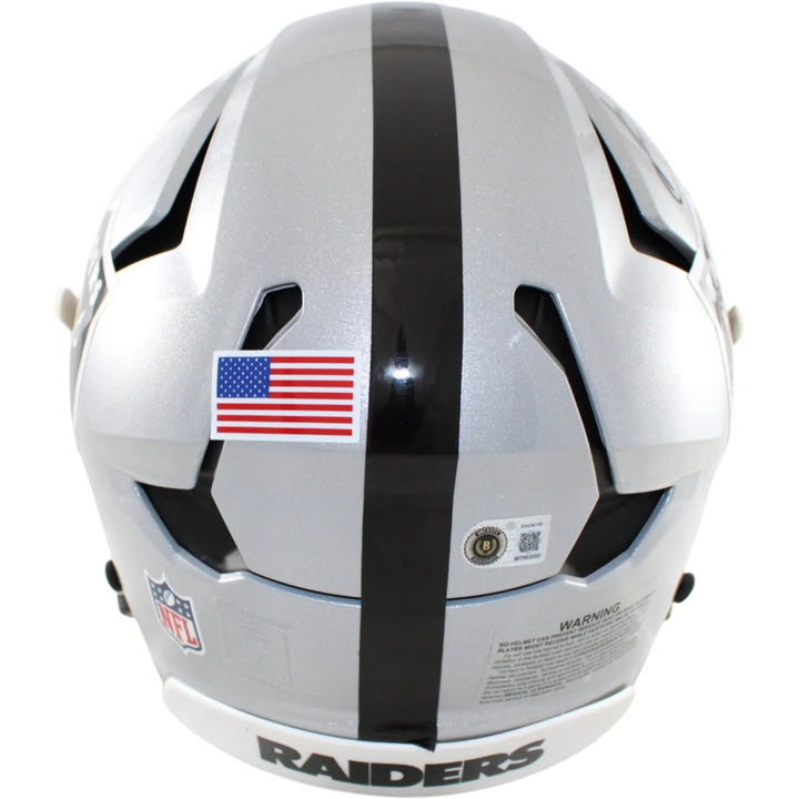 Bo Jackson Autographed Las Vegas Raiders F/S Axiom Helmet Beckett WIT 58490