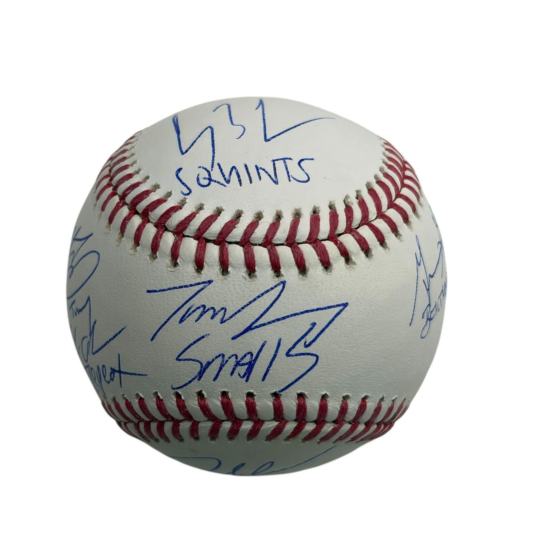 Autographed/Signed The Sandlot 8x Cast Member Sigs Rawlings Beckett COA