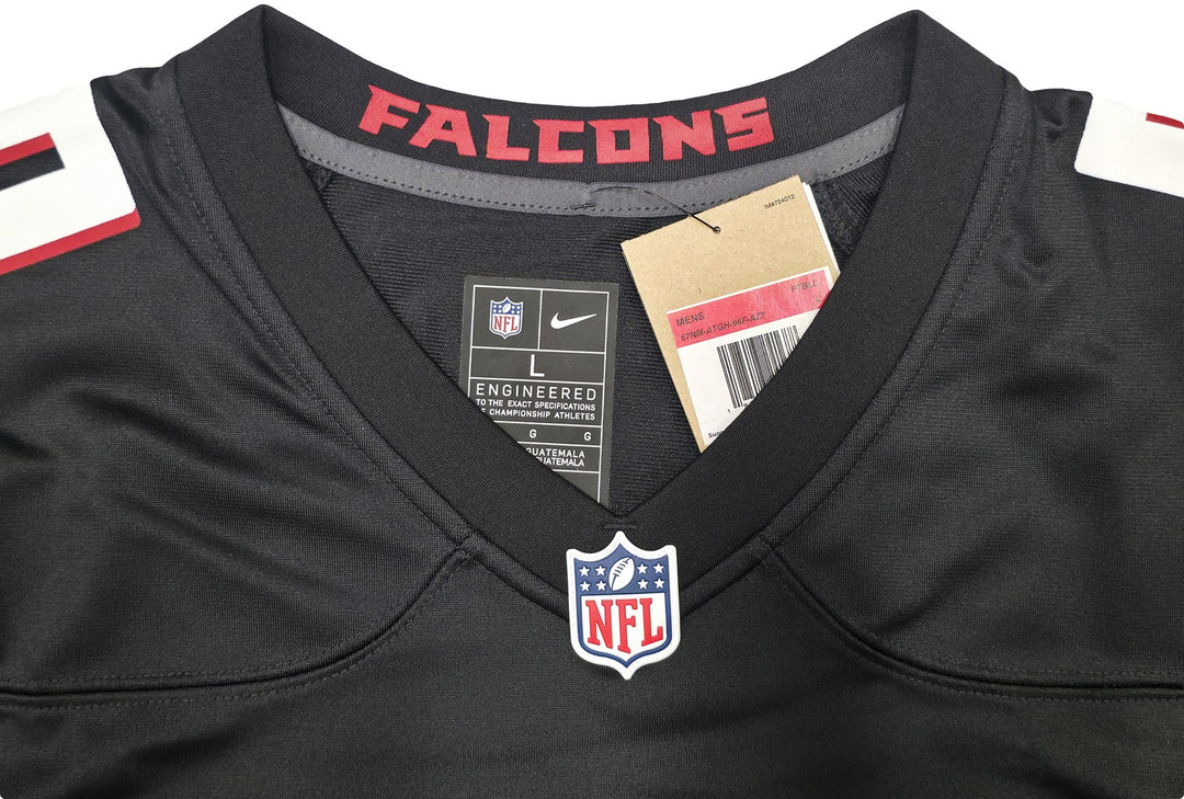 Atlanta Falcons Michael Penix Jr. Signed Black Nike Jersey Size L Beckett Wit