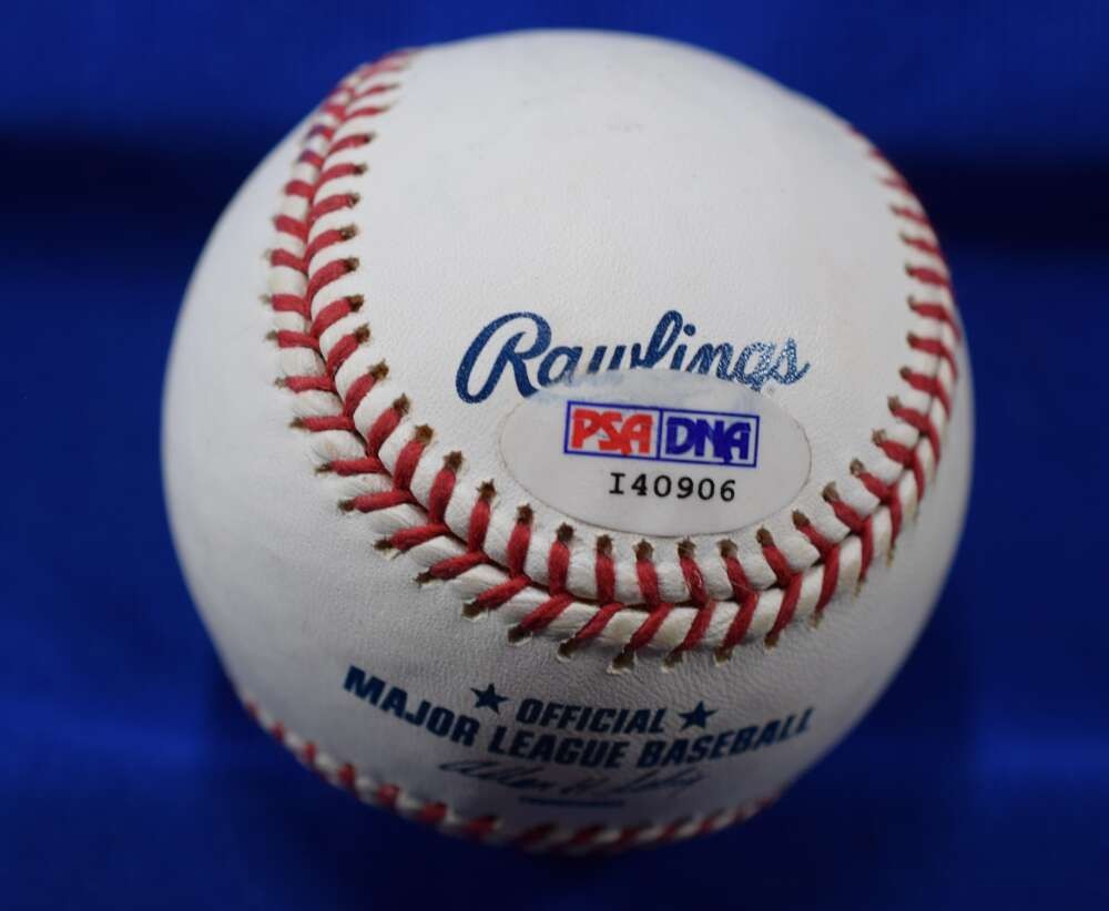 George Kell PSA DNA Autograph Major League OML Signed Baseball HOF 83