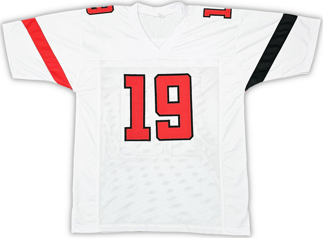 Texas Tech Red Raiders Tyree Wilson Autographed Signed White Jersey Beckett Wit