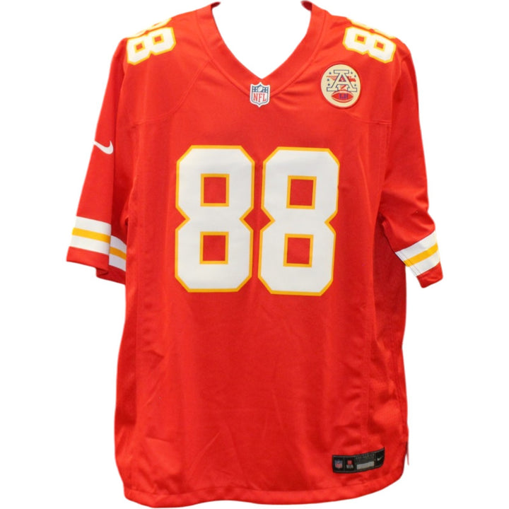 Tony Gonzalez Autographed Kansas City Chiefs Nike Red XL Jersey Beckett 56425