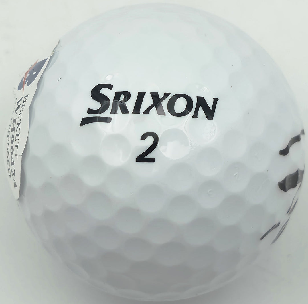 Hideki MatsuyamaÃ‚ Autographed Signed Srixon Golf Ball Beckett BAS Witness