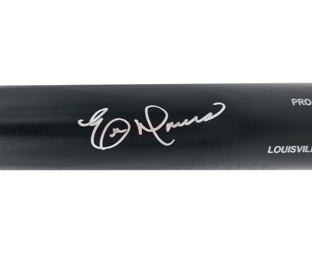 Eric Davis Signed Black Louisville Slugger Pro Stock Bat BAS Witness