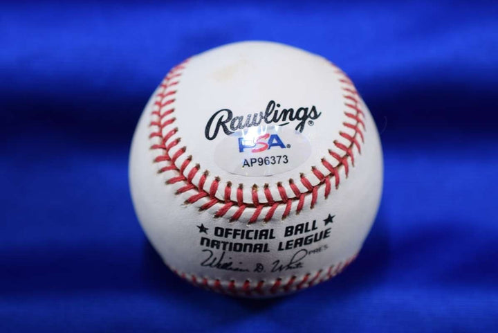 Double Duty Radcliffe PSA DNA Autograph National League ONL Signed Baseball