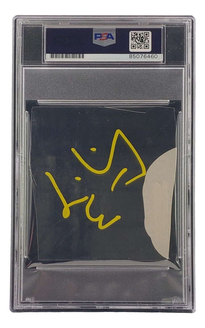 Rainn Wilson Signed Slabbed Funko Pop Cut Signature PSA/DNA 85076460