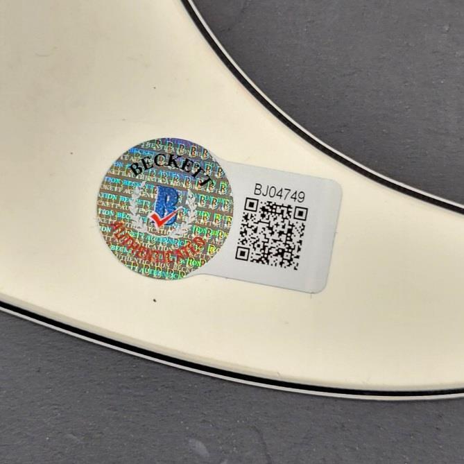 Austin Butler signed Electric Guitar Pickguard autograph (A) ~ Beckett BAS