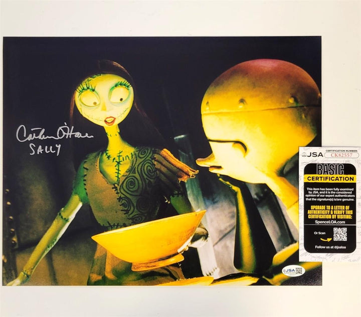 Catherine O'Hara signed "Sally" Nightmare Before Christmas 11x14 Photo auto JSA