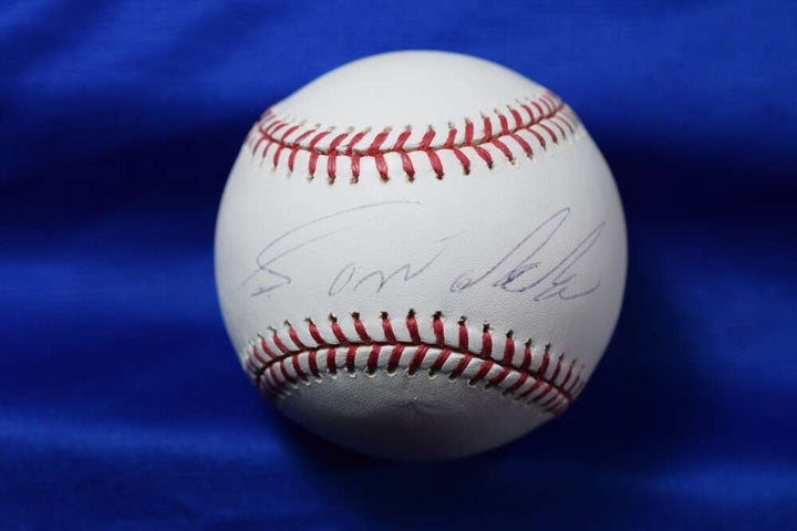 Santo Alcala PSA DNA Autograph Major League OML Signed Baseball Reds