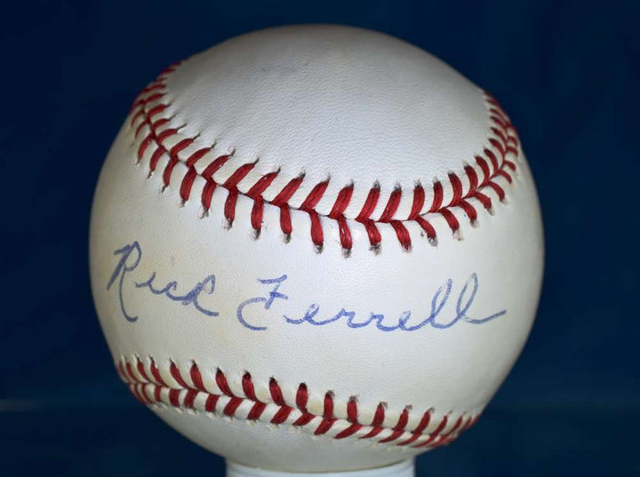 Rick Ferrell Psa/dna Signed American League Certified Baseball Autograph