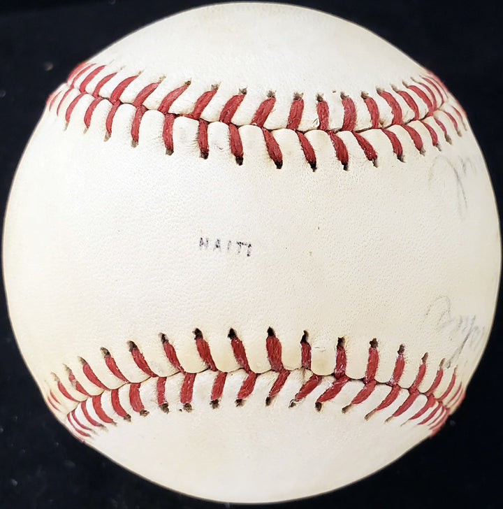 Dutch Leonard Signed Johnny Mac's Baseball Red Sox, Tigers Died 1952 PSA/DNA