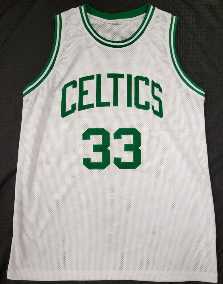 Larry Bird signed White Boston Celtics Jersey Autograph ~ Bird Hologram