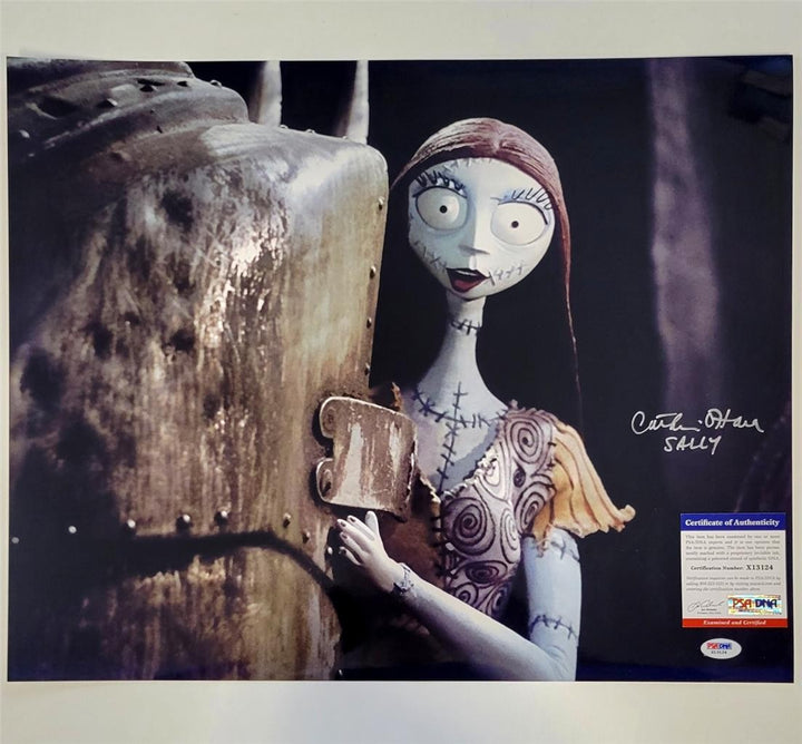 Catherine O'Hara Signed "Sally" Nightmare Before Christmas 16x20 Photo auto PSA