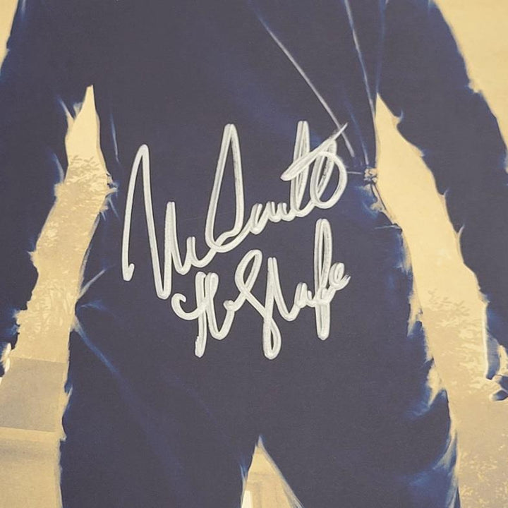 Nick Castle + Matt Ferguson signed Halloween 16.5x23 Lithograph Print Mondo BAS
