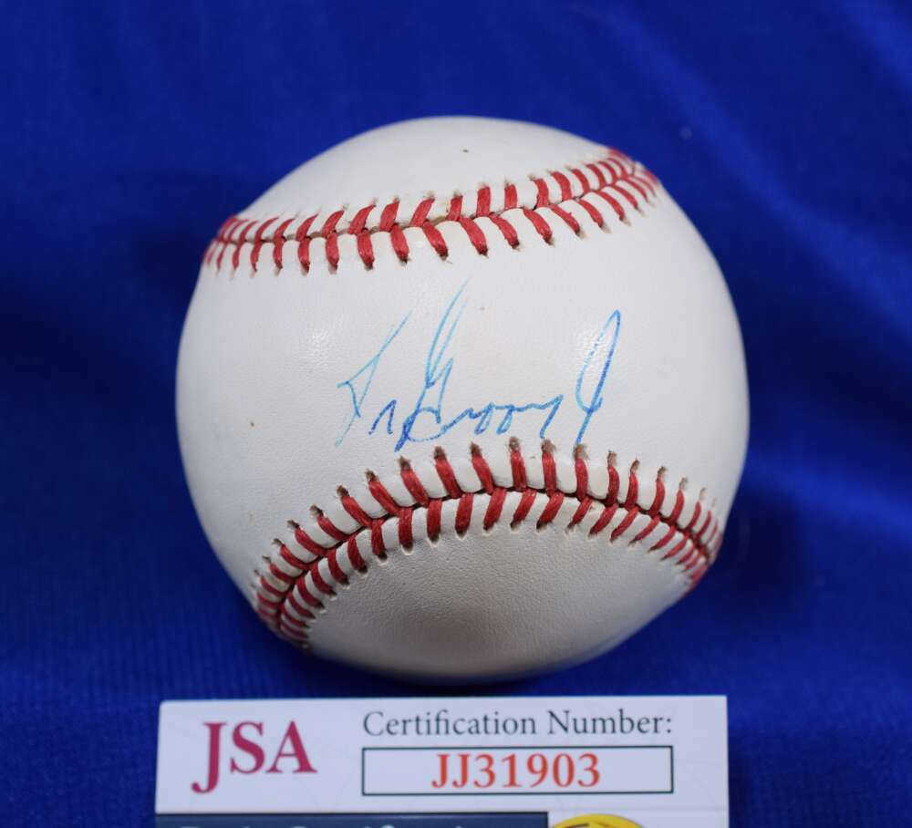 Ken Griffey Jr JSA Coa Autograph Early American League OAL Signed BasebaLL