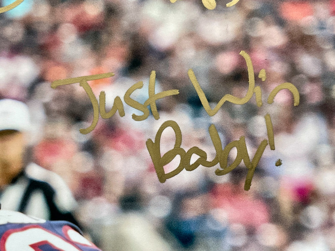 Darren Waller Autographed LV Raiders 11x14 Photo Inscribed "Just Win Baby" COA