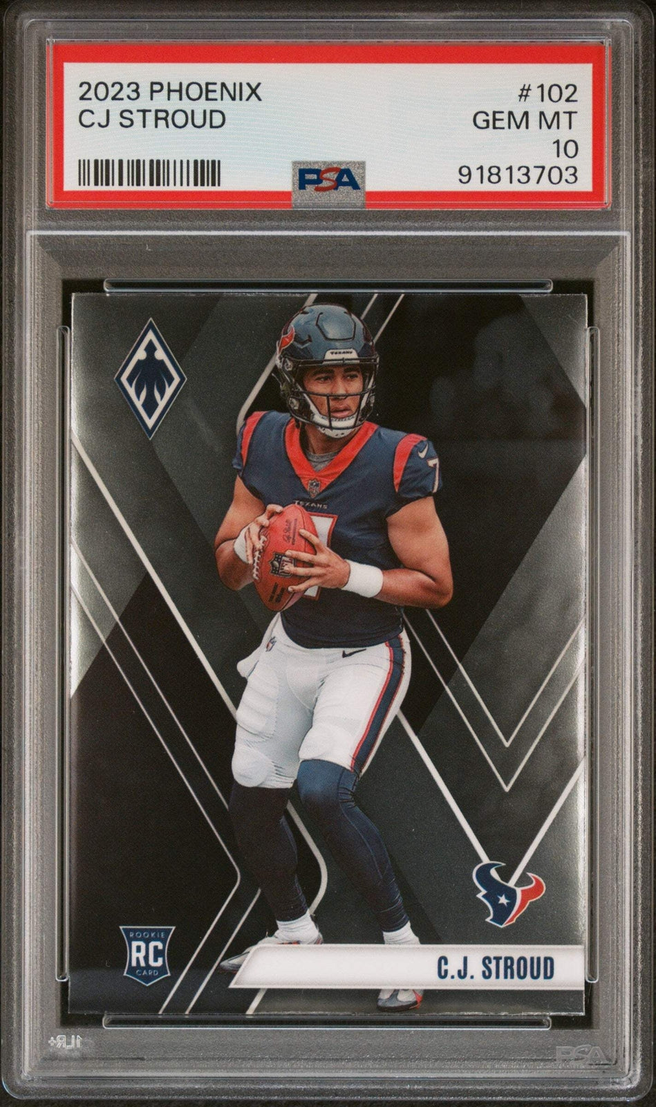 Graded 2023 Panini Phoenix CJ Stroud #102 Rookie RC Football Card PSA 10